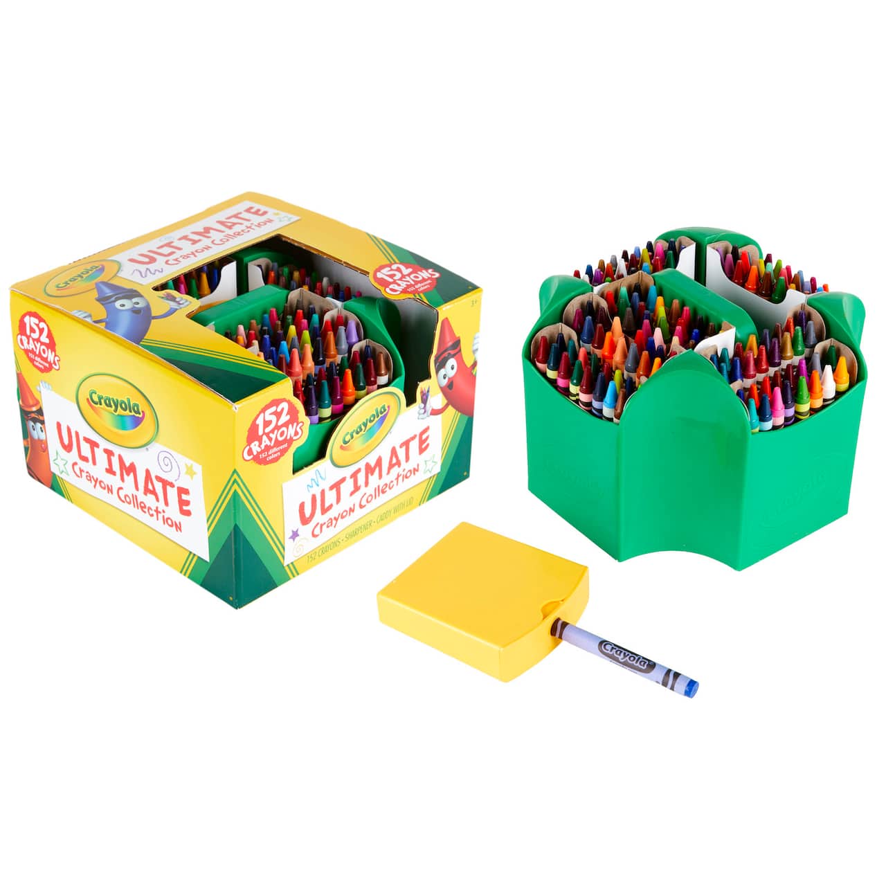 6 Packs: 152 ct. (912 total) Crayola® Ultimate Crayon Collection
